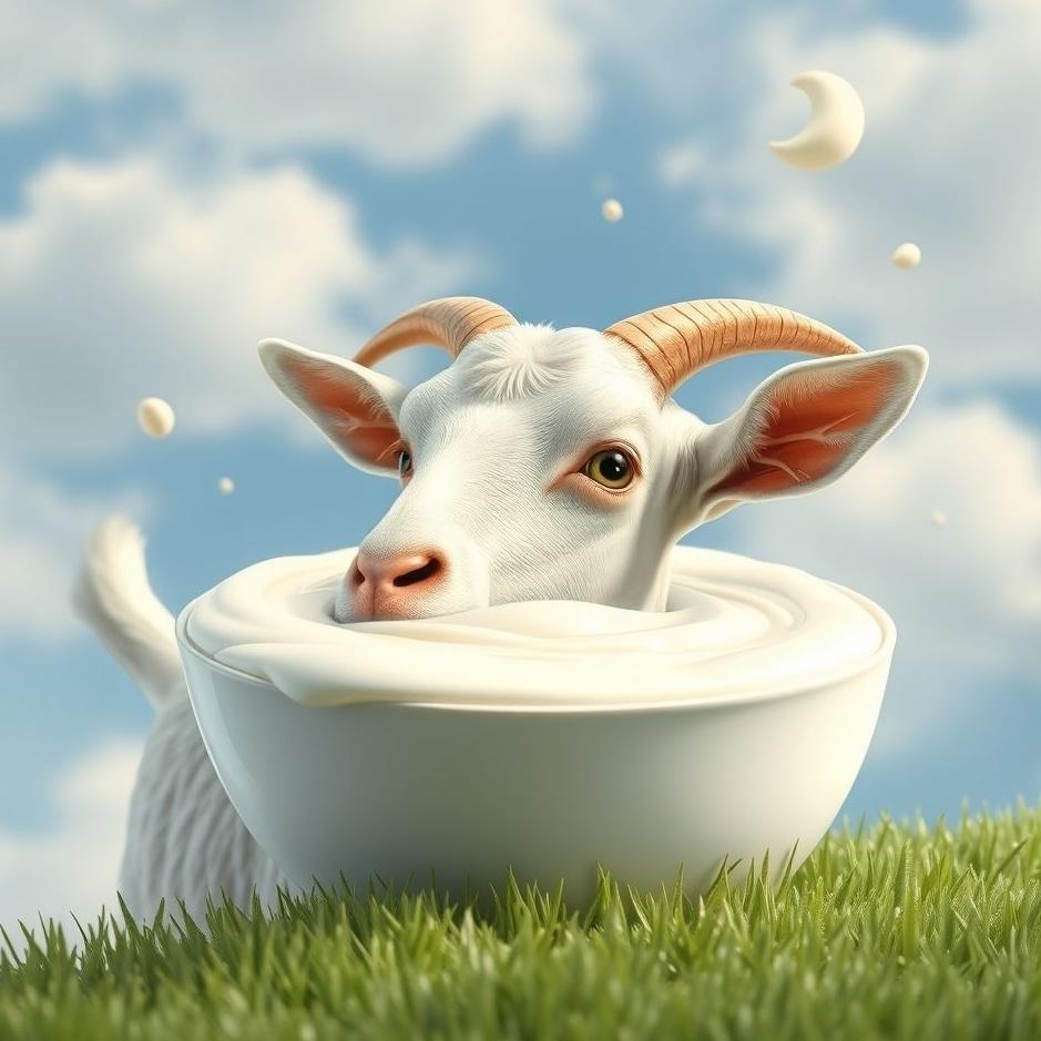 Dream : Goat yogurt in a dream