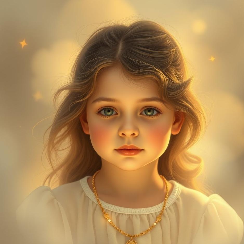 Dream : Gold around your daughter's neck in a dream