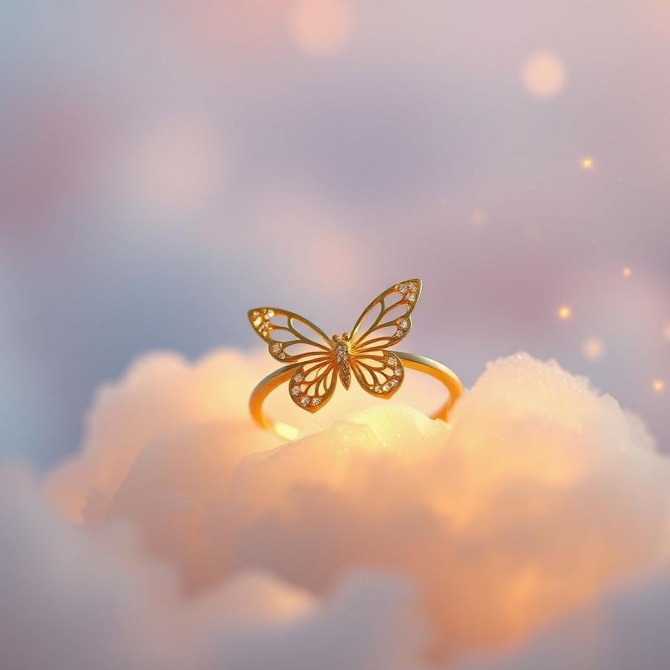 Dream Dictionary : Gold butterfly ring in the dream