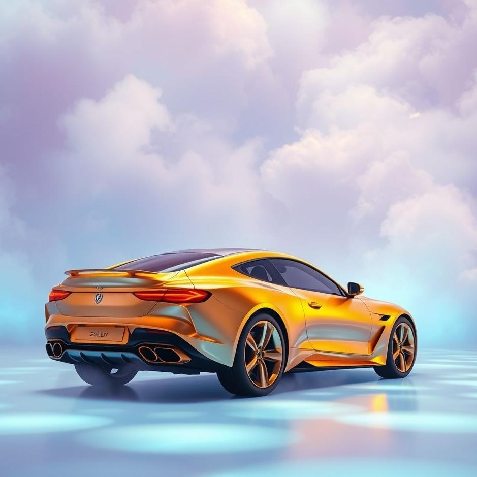 Dream Dictionary : Gold car in the dream