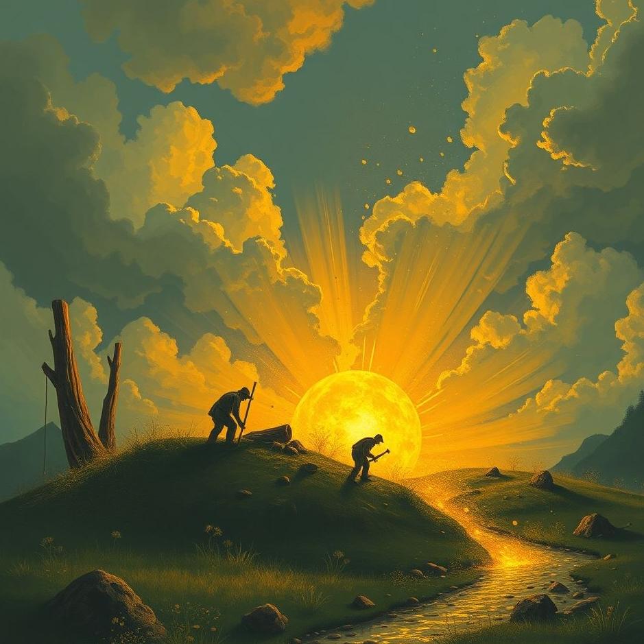 Dream : Gold digging in the dream