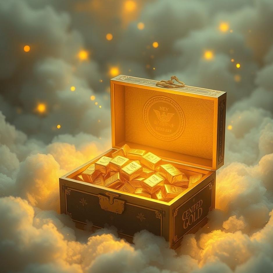 Dream : Gold in a box in a dream