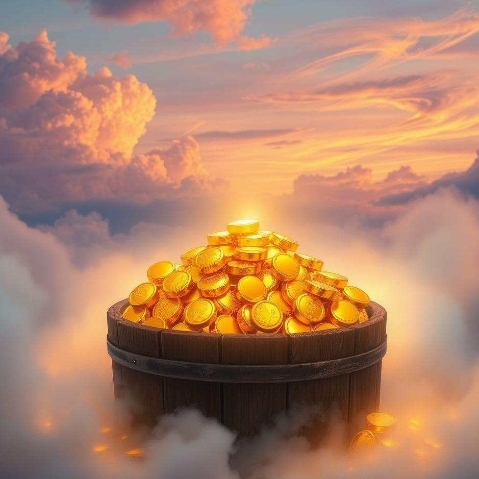 Dream : Gold in a bucket in a dream