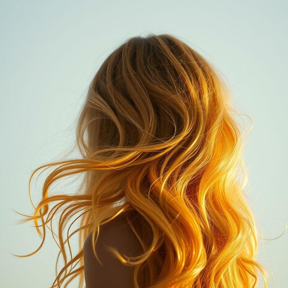 Dream : Gold in hair in a dream