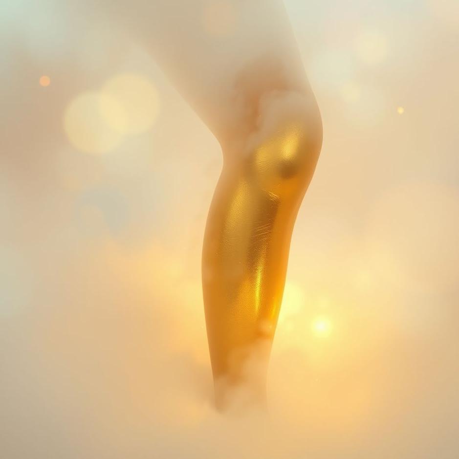 Dream : Gold knee in the dream