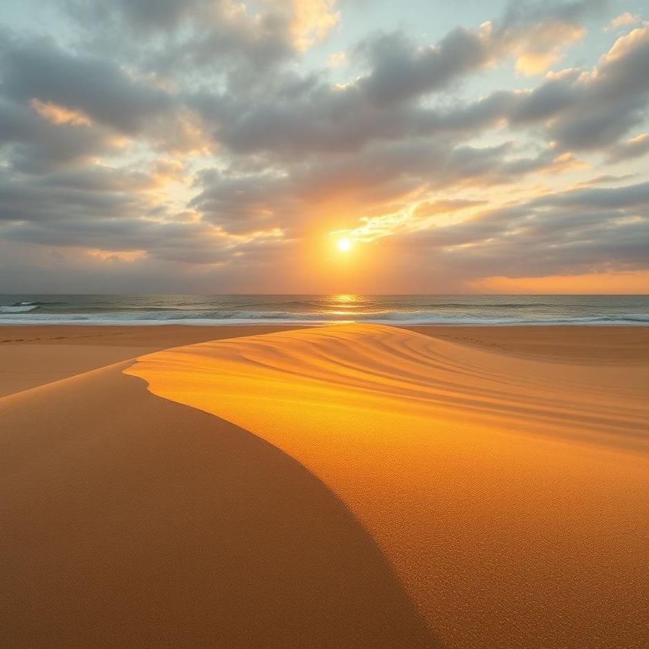 Dream : Gold like sand in a dream