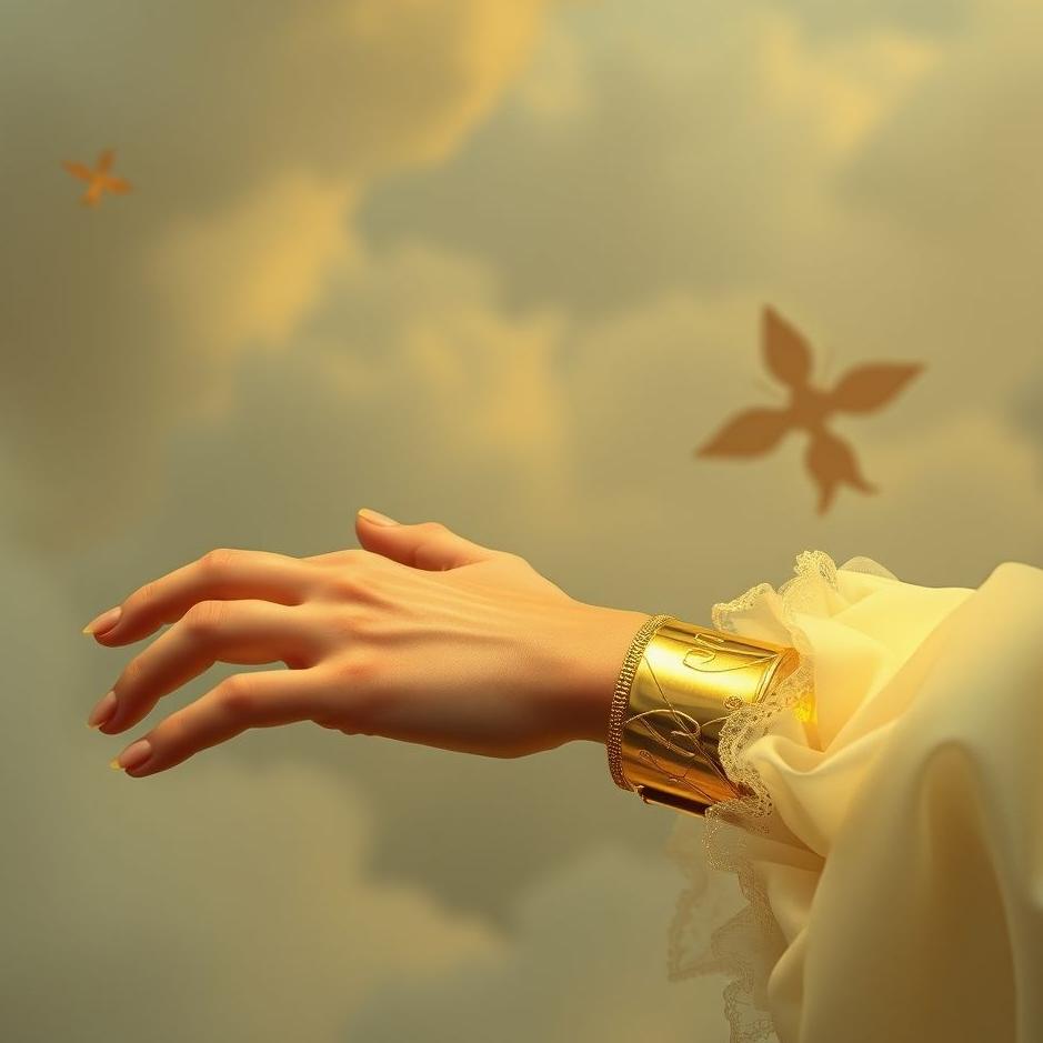 Dream : Gold on the arm in a dream
