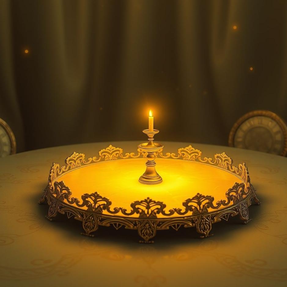 Dream : Gold on the table in a dream