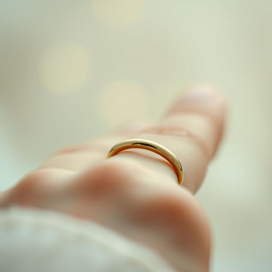 Dream : Gold ring on your own finger in a dream