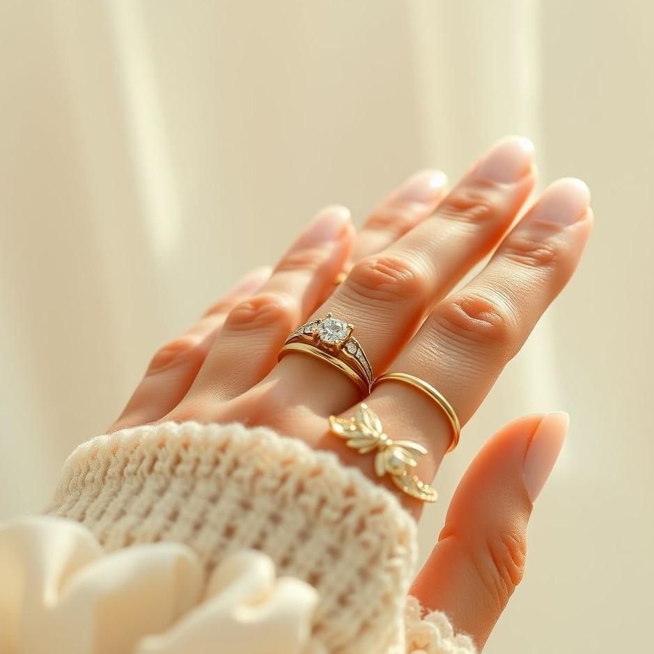 Dream : Gold rings on your fingers in a dream