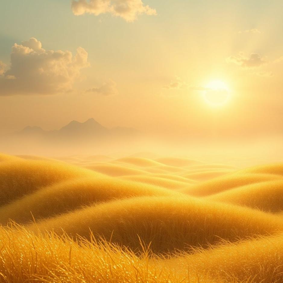 Dream : Gold shine in the dream