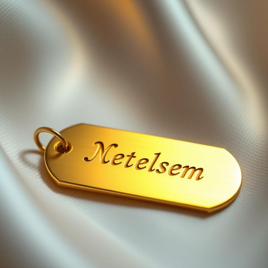 Dream : Gold tag with a name written in your dream