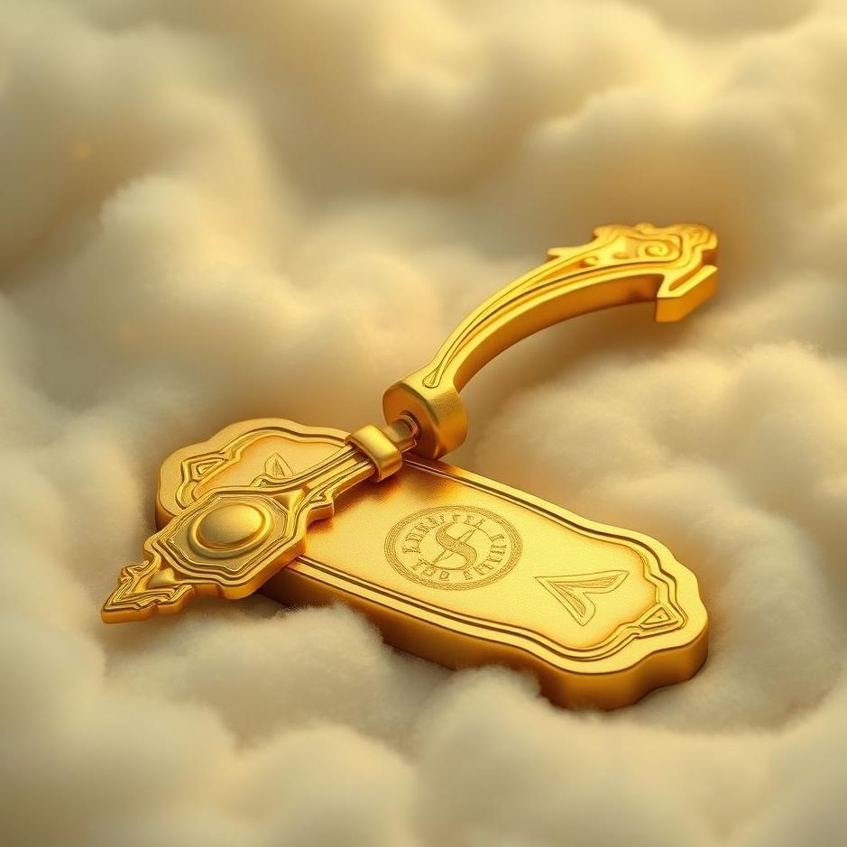 Dream : Gold with a handle in a dream