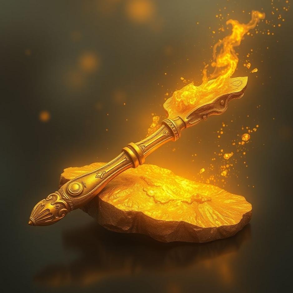 Dream : Gold without a handle in a dream