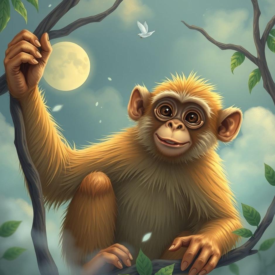 Dream : Good deal with a monkey in a dream