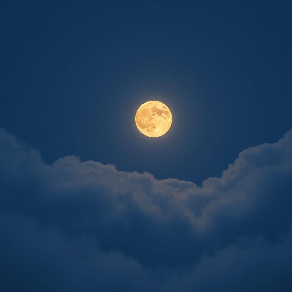 Dream : Good moon in a dream