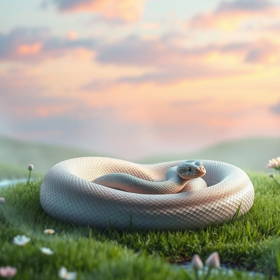 Dream : Good snake in a dream