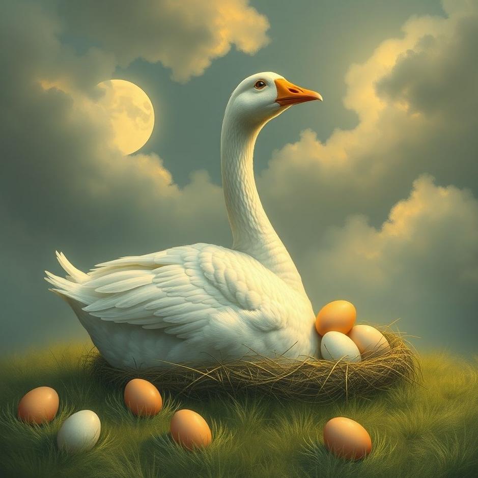 Dream : Goose and eggs in a dream