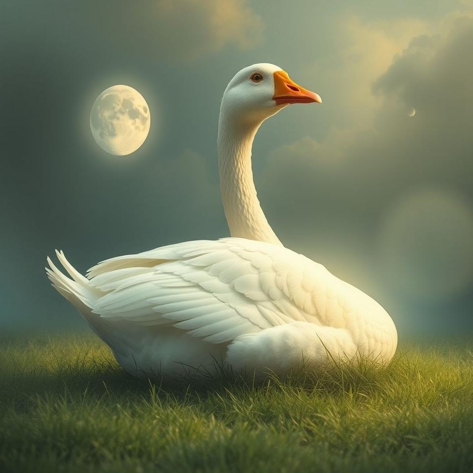 Dream : Goose and its egg in a dream