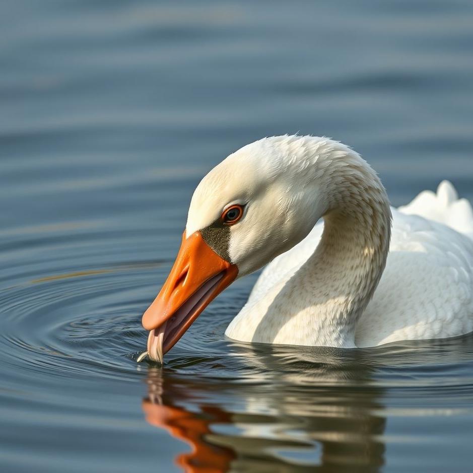 Dream : Goose biting in a dream