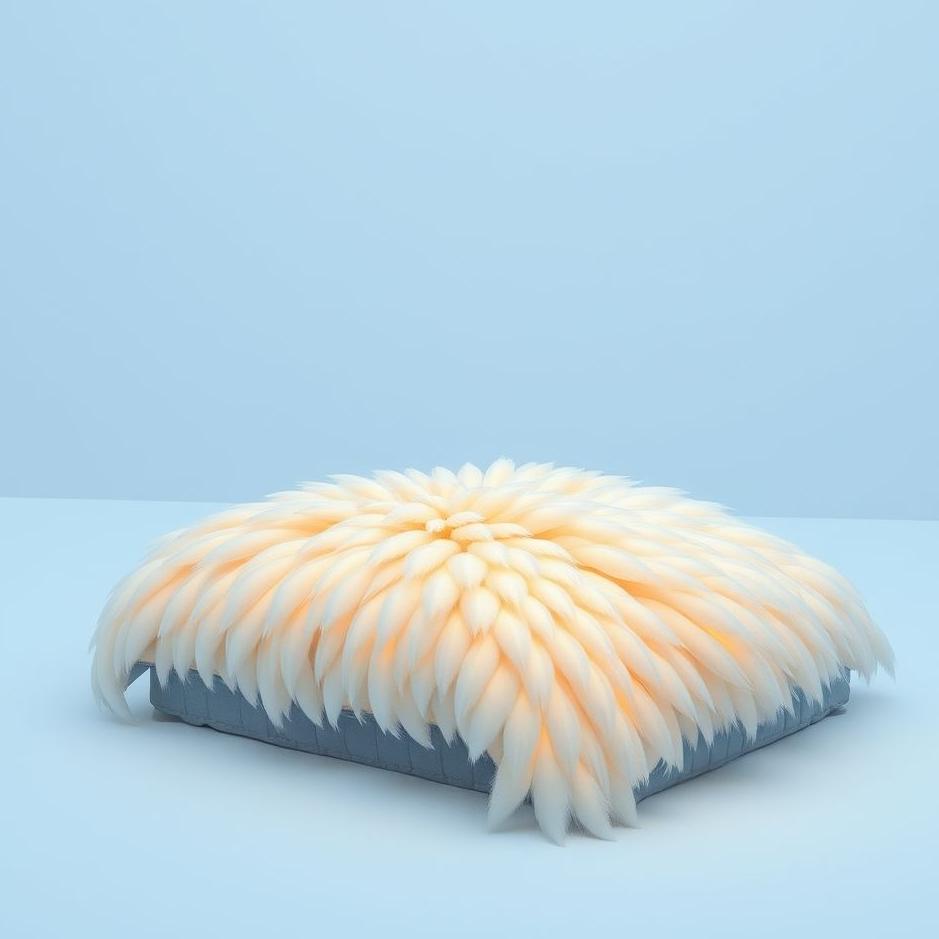 Dream : Goose feather quilt in a dream