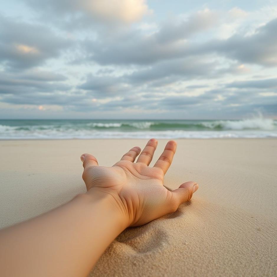 Dream : Grab sand in a dream