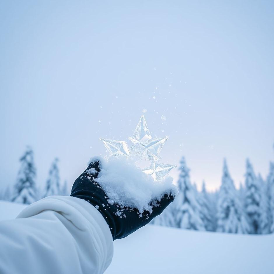 Dream : Grab snow in a dream