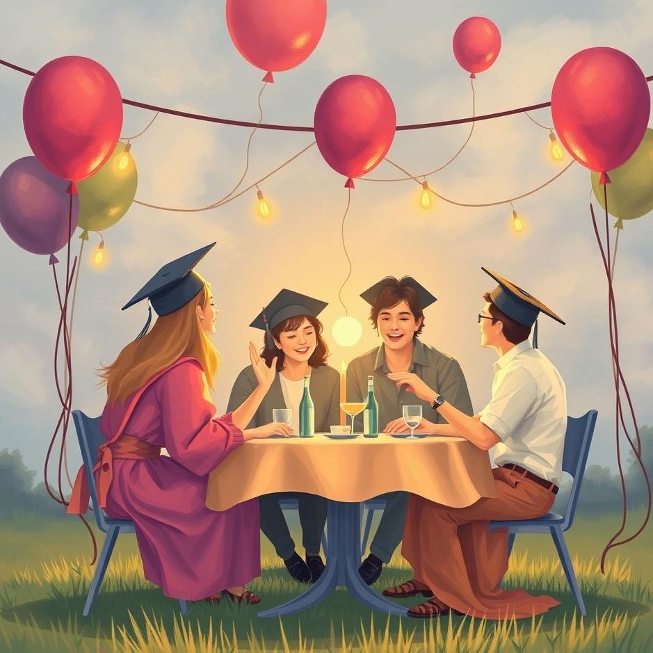 Dream : Graduation party in a dream