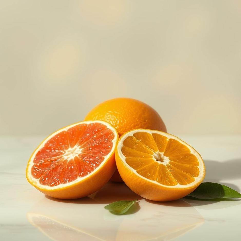 Dream : Grapefruit and orange in a dream