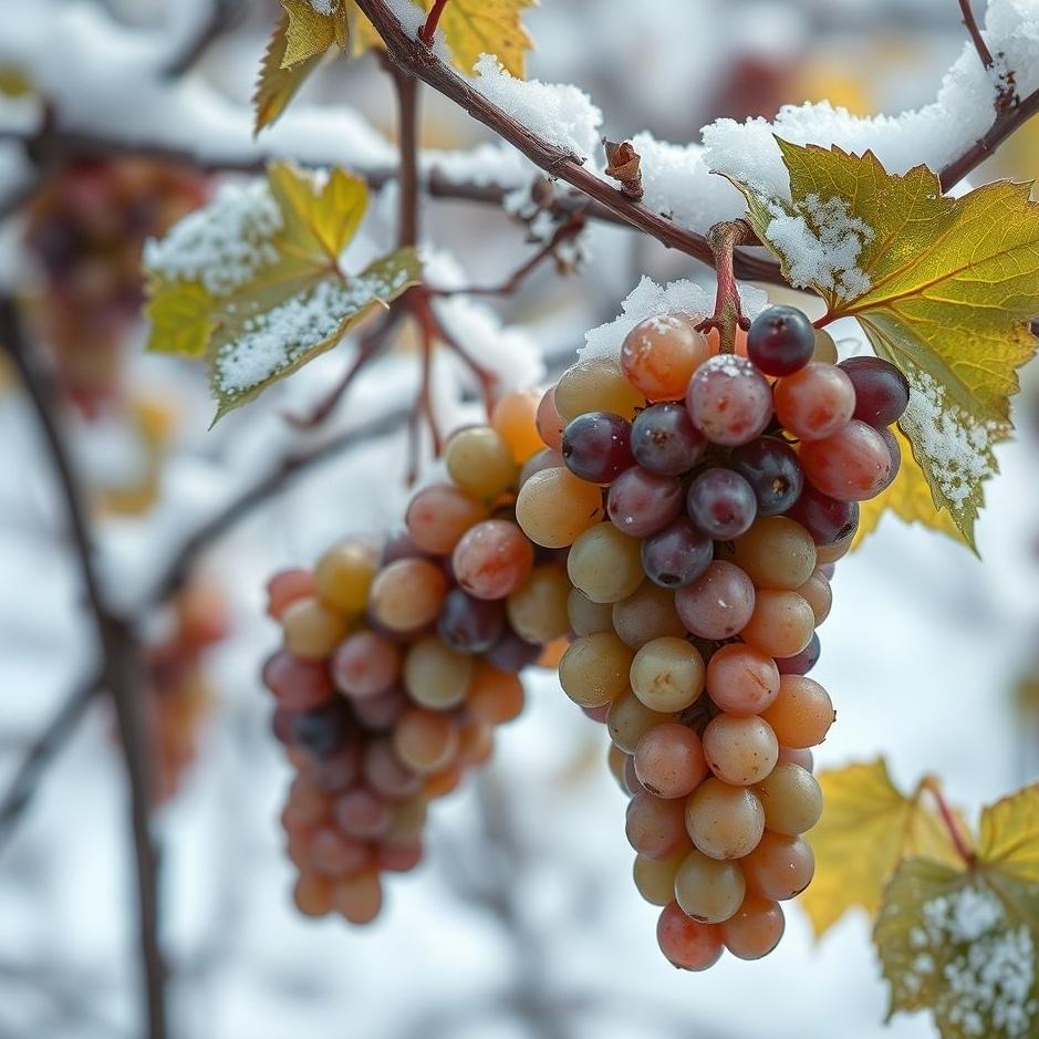 Dream : Grapes in the winter season in a dream