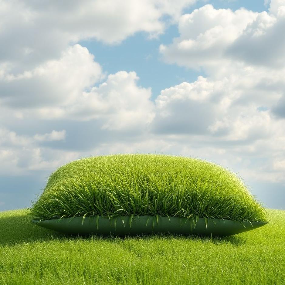 Dream : Grass pillow in a dream