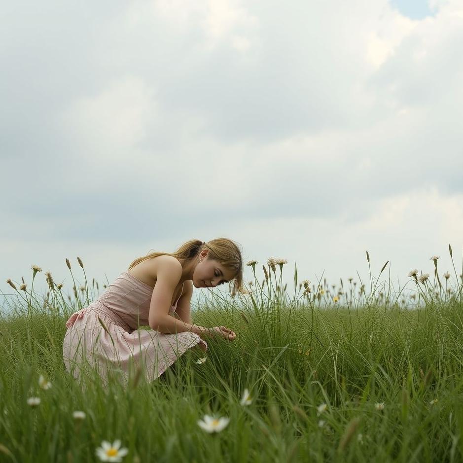 Dream : Grassing with mother in the dream