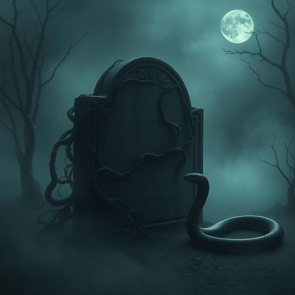 Dream : Grave and a snake in a dream