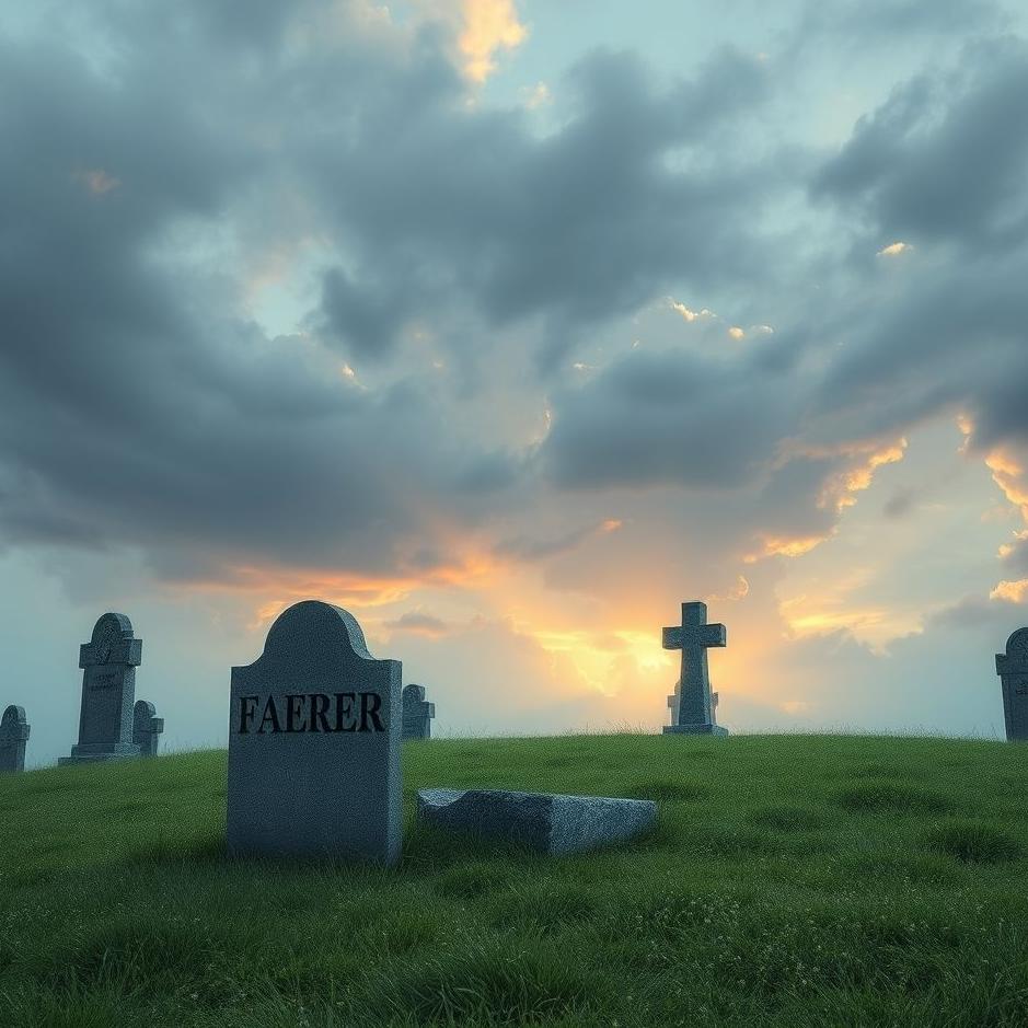 Dream : Grave and a tombstone in a dream