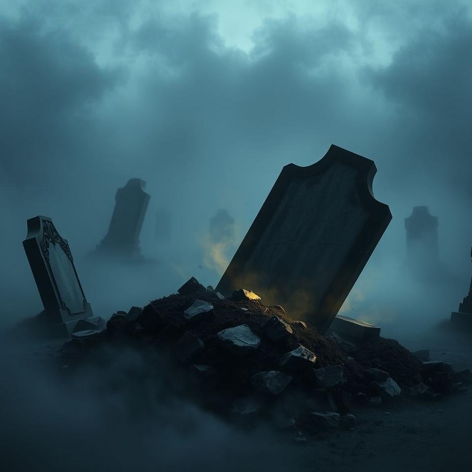 Dream : Grave collapsing in a dream