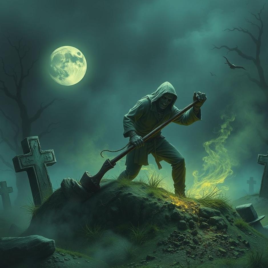 Dream : Grave digger in a dream