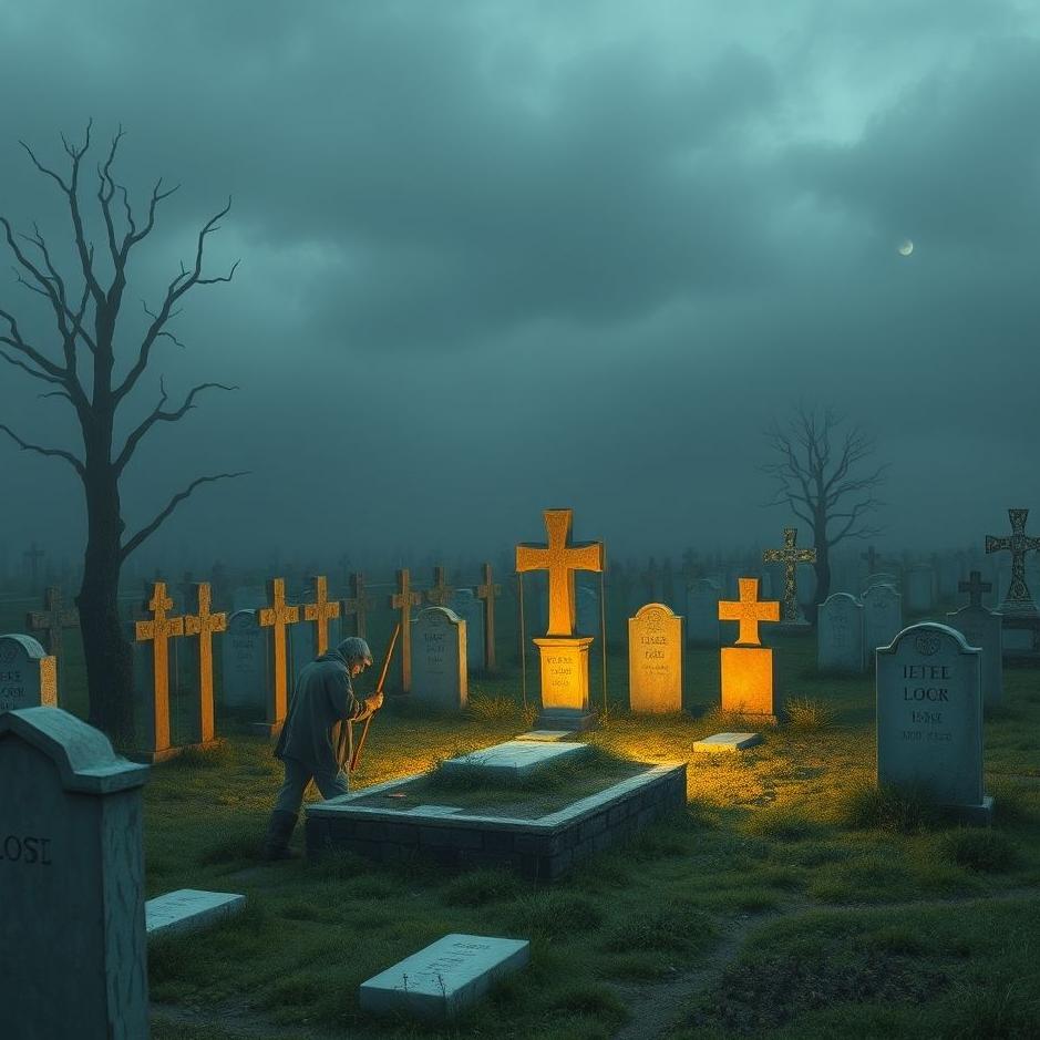 Dream : Grave makers in a dream