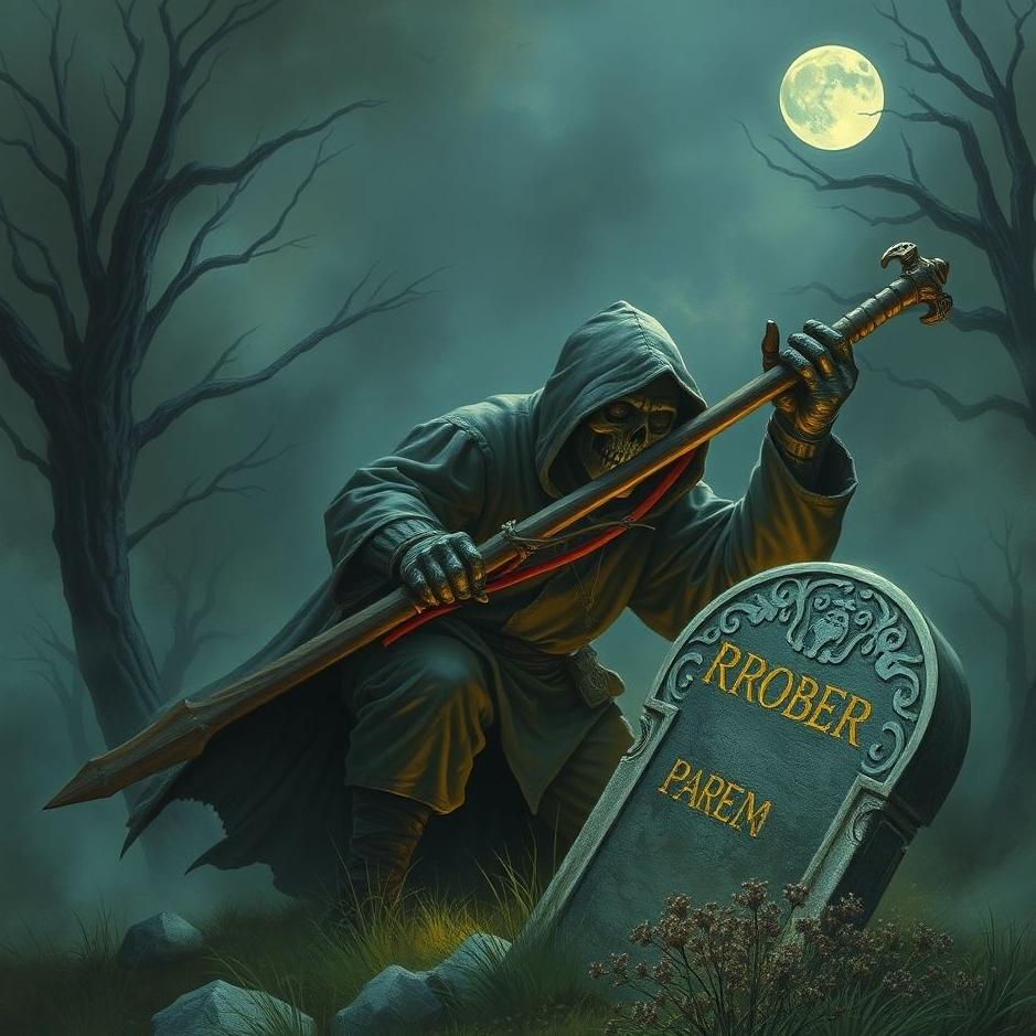 Dream : Grave robber in a dream