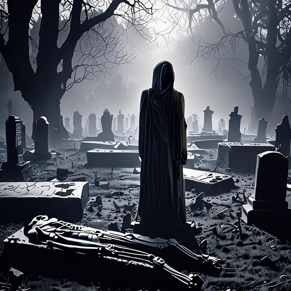 Dream : Grave skeleton in a dream