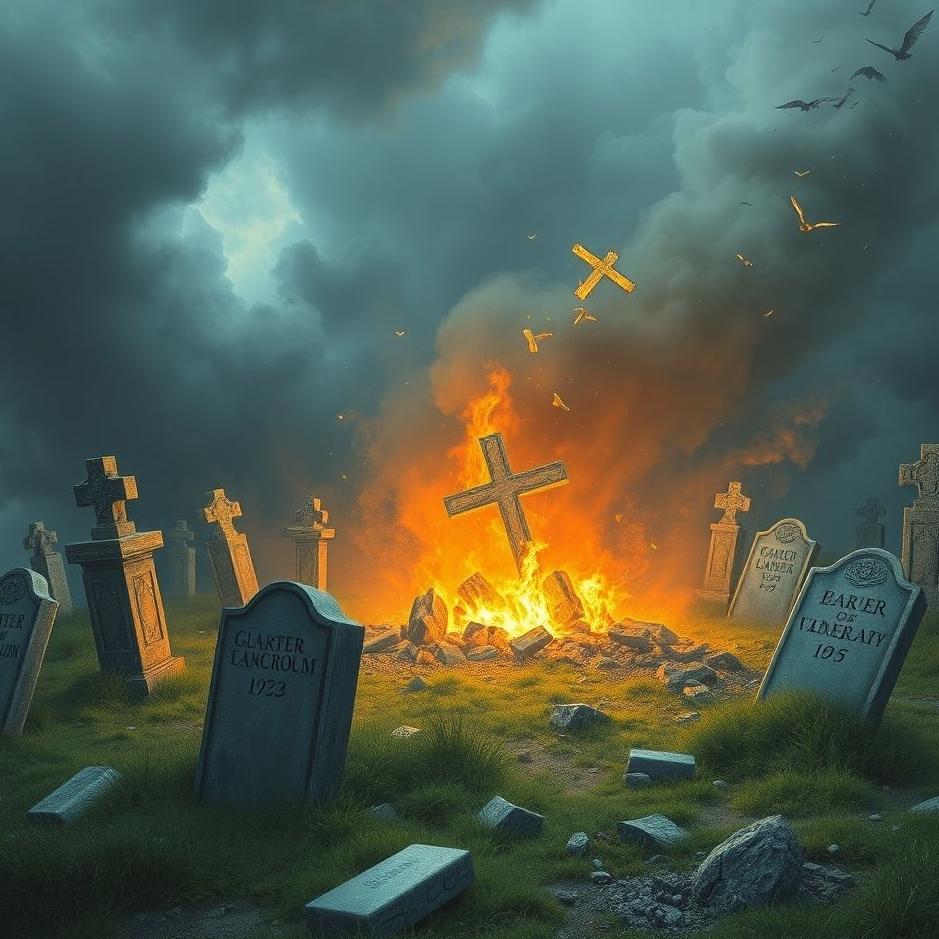 Dream : Graves being destroyed in a dream