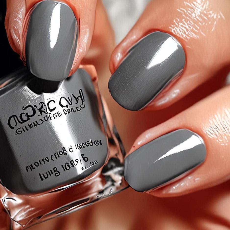 Dream : Gray nail polish in a dream