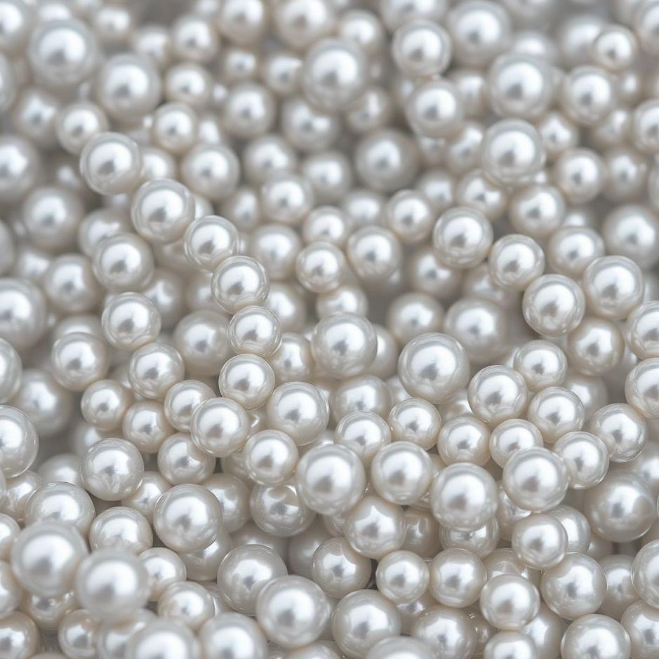 Dream : Gray pearls in a dream