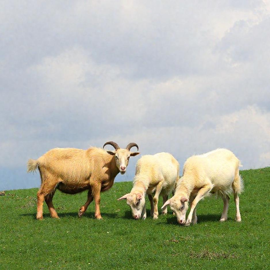 Dream : Grazing goats in a dream