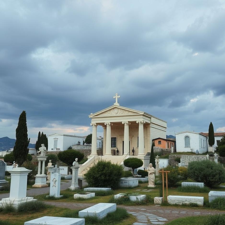 Dream : Greek cemetery in a dream