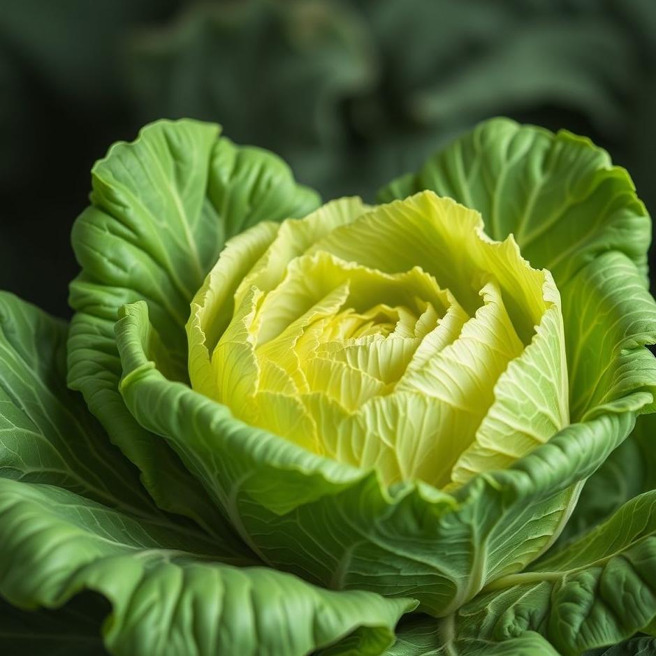Dream : Green cabbage in a dream