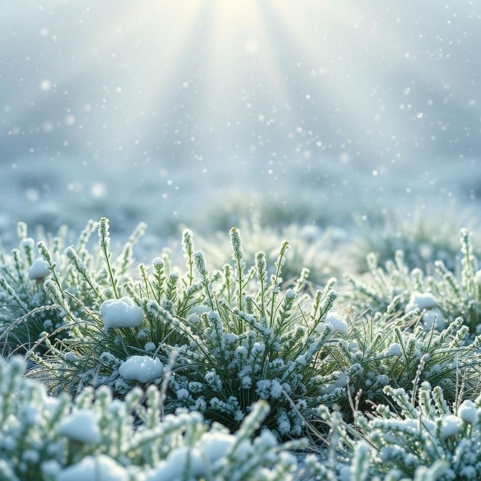 Dream : Greenery in the winter season in a dream