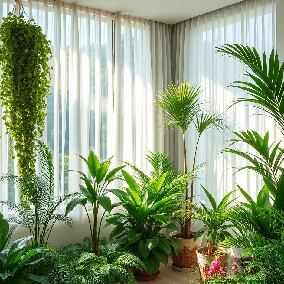 Dream : Greenery in your home in a dream