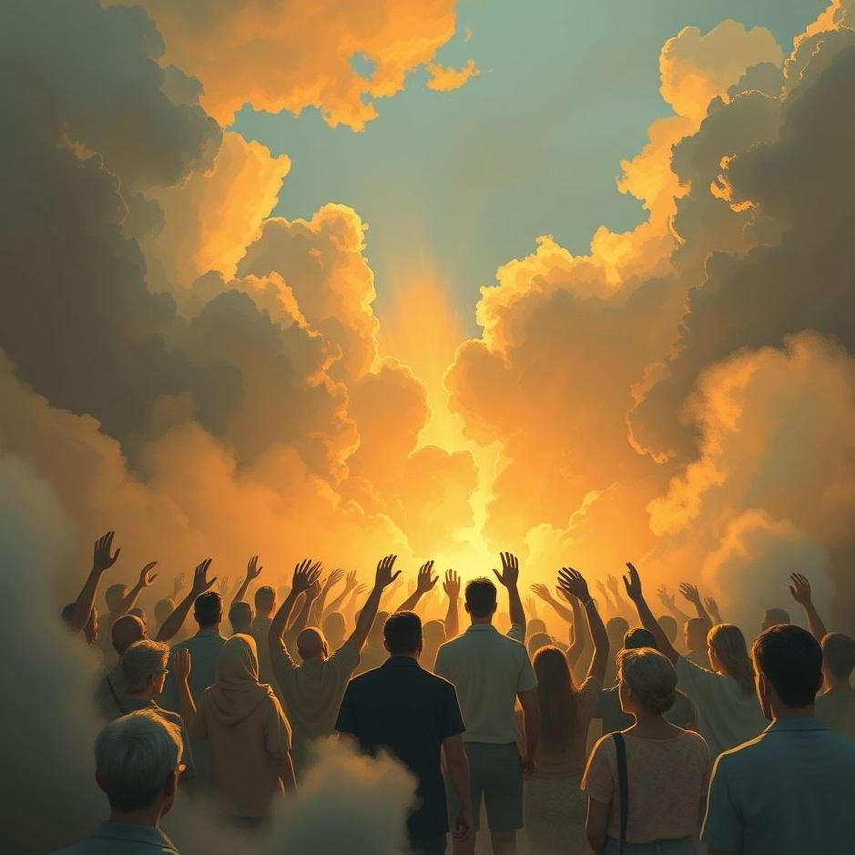 Dream : Greeted by a crowd in a dream