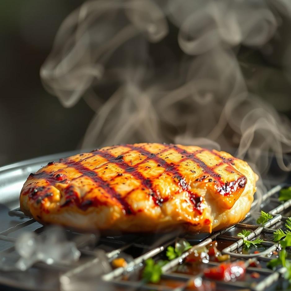 Dream : Grilled chicken in a dream