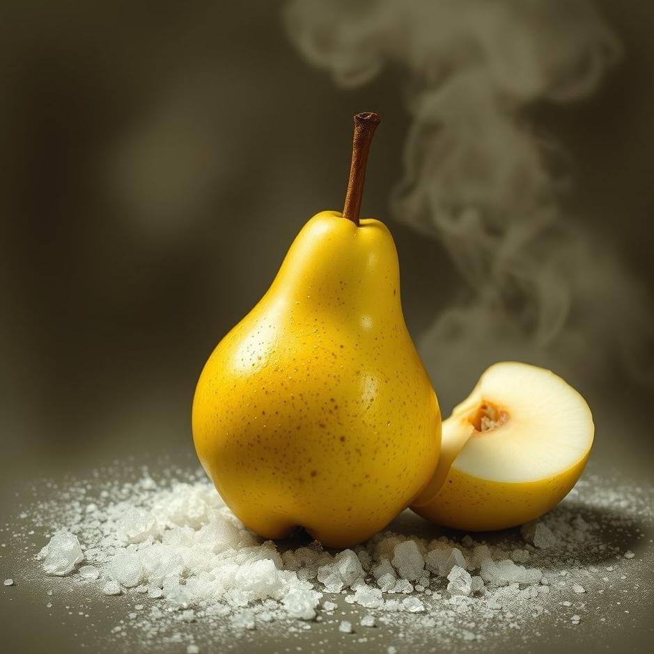 Dream : Grinding pear in the dream